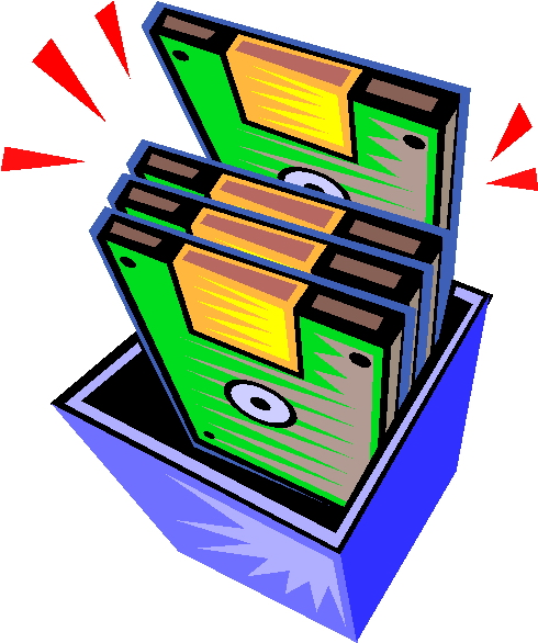 Diskette clip art