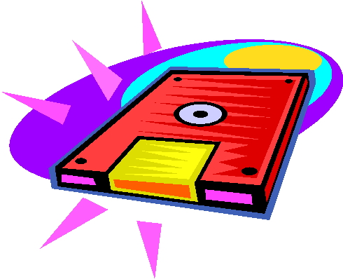 Diskette clip art