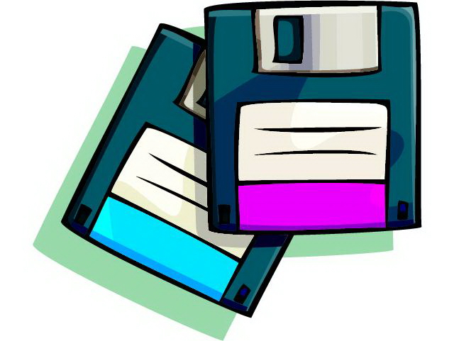 Diskette clip art