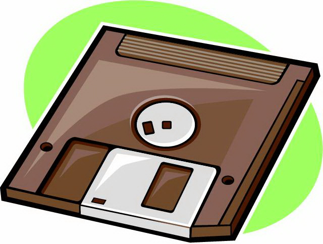 Diskette clip art