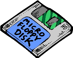 Diskette clip art