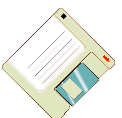 Diskette clip art