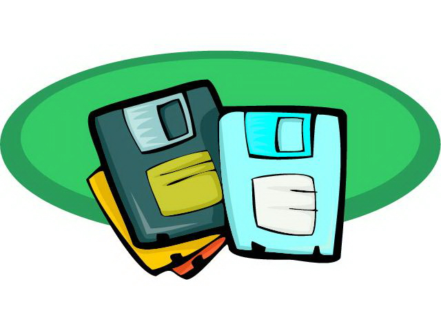 Diskette clip art