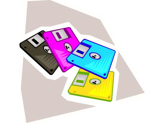 Diskette clip art