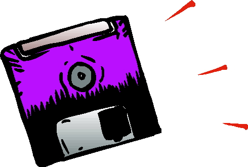 Diskette clip art