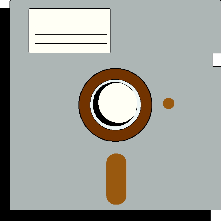 Diskette clip art