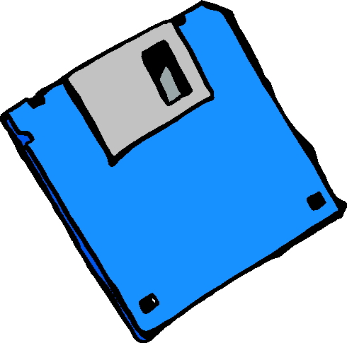 Diskette clip art