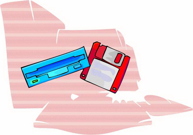 Diskette clip art