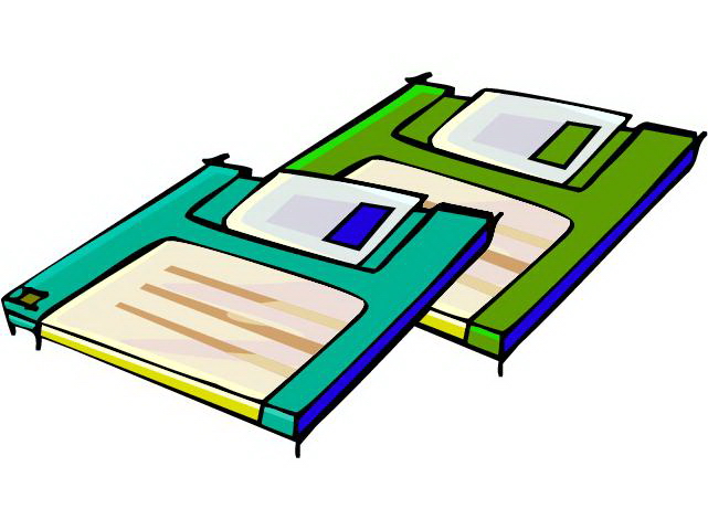 Diskette clip art