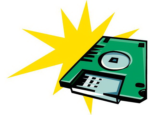 Diskette clip art