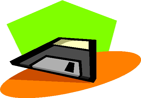 Diskette clip art