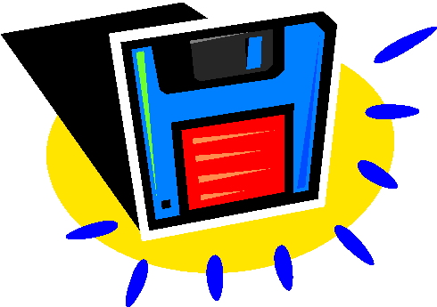 Diskette clip art