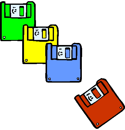 Diskette clip art