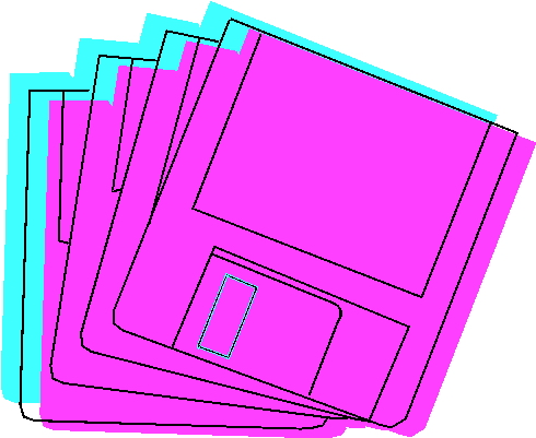 Diskette clip art