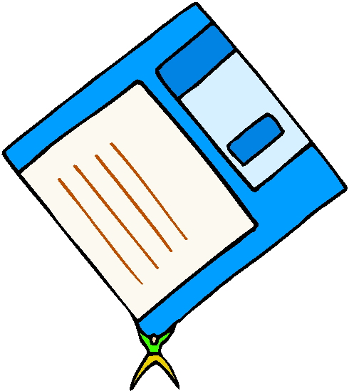 Diskette clip art