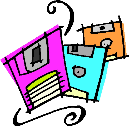 Diskette clip art