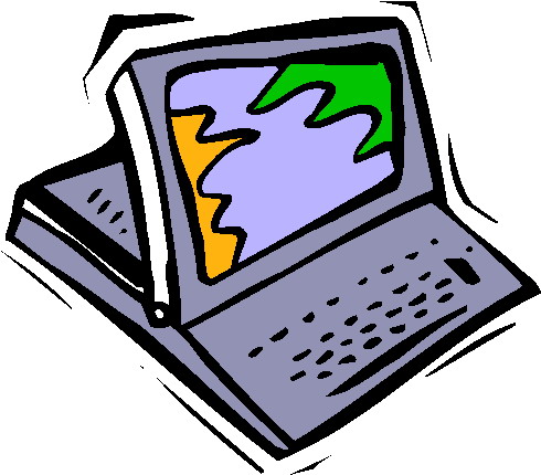 Laptops clip art