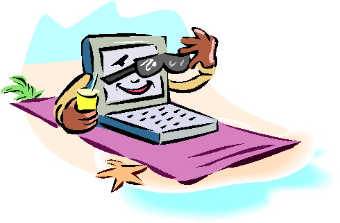 Laptops clip art