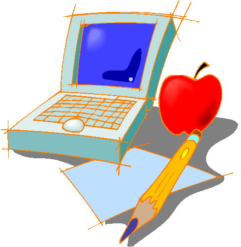 Laptops clip art