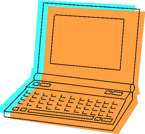 Laptops clip art