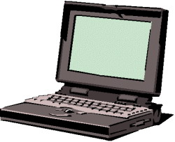 Laptops clip art