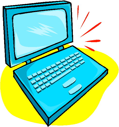 Laptops clip art