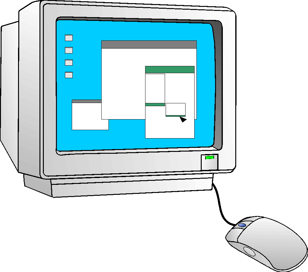 Monitors clip art