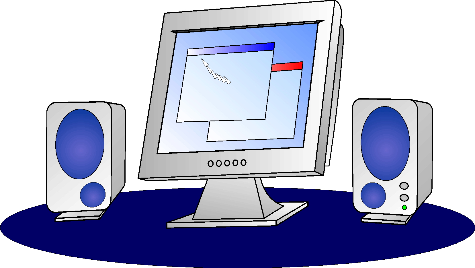 Monitors clip art