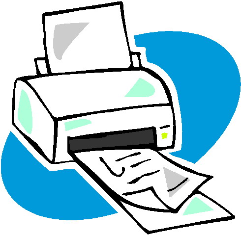 Printers clip art