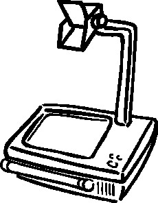 Projectors clip art