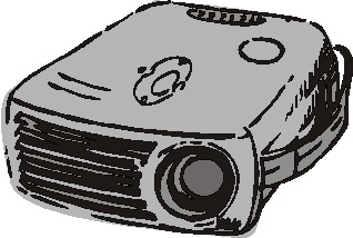 Projectors clip art