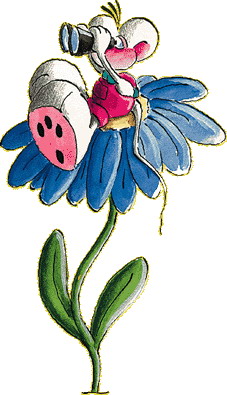 Diddl flowers clip art