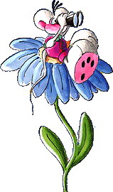 Diddl flowers clip art