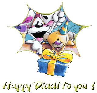 Diddl party clip art