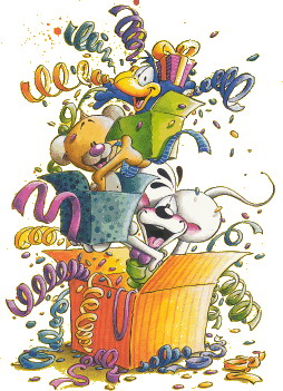 Diddl party clip art