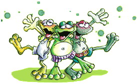 Frogbrothers clip art