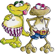 Frogbrothers clip art