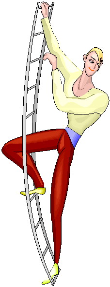 Acrobats clip art