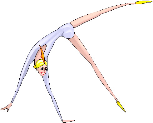 Acrobats clip art