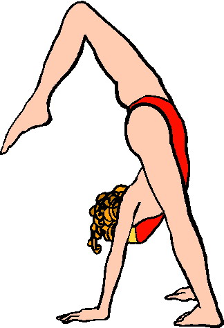 Acrobats clip art