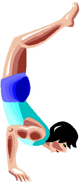 Acrobats clip art
