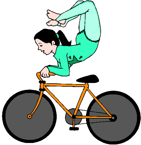 Acrobats clip art