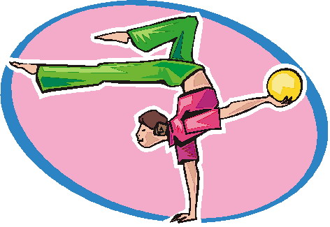 Acrobats clip art