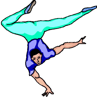 Acrobats clip art