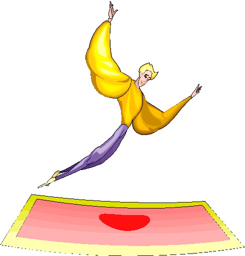 Acrobats clip art