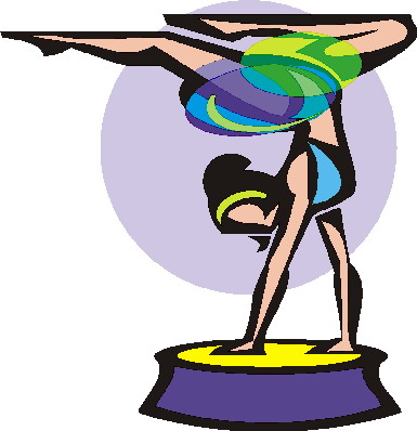 Acrobats clip art