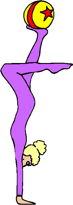 Acrobats clip art