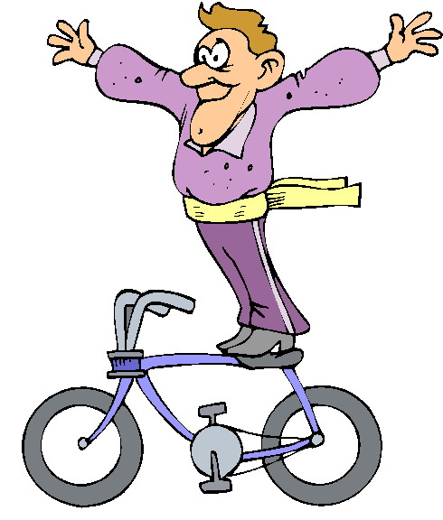 Acrobats clip art