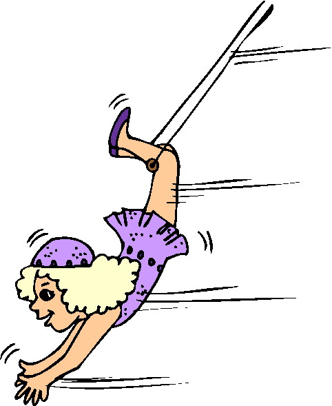 Acrobats clip art