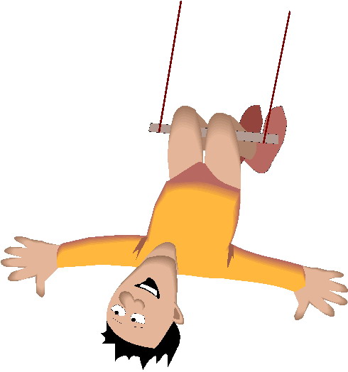 Acrobats clip art